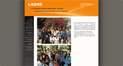 Desktop Screenshot of ladhsociety.org